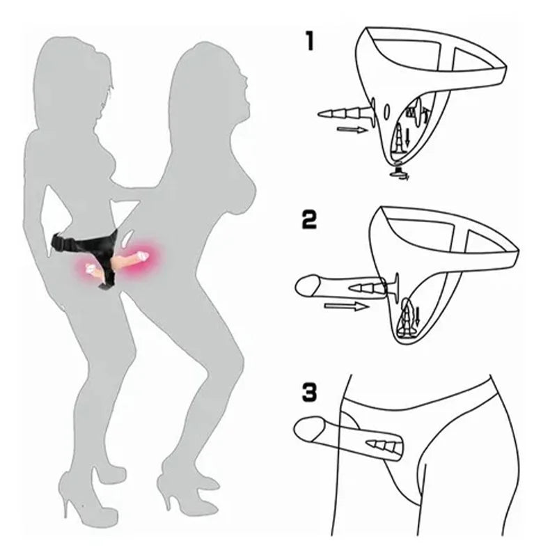 Arnes con Doble Dildo