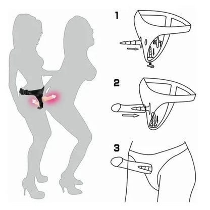 Arnes con Doble Dildo