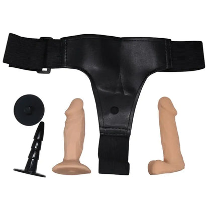 Arnes con Dildos Intercambiables