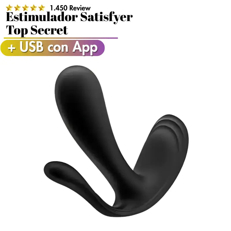 Estimulador Satisfyer Top Secret + USB con App