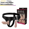Arnes con Dildos Intercambiables
