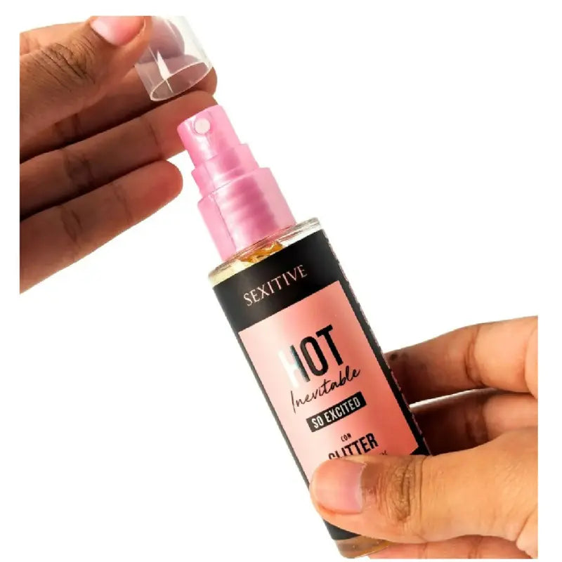 Feromona Femenina Hot con Glitter
