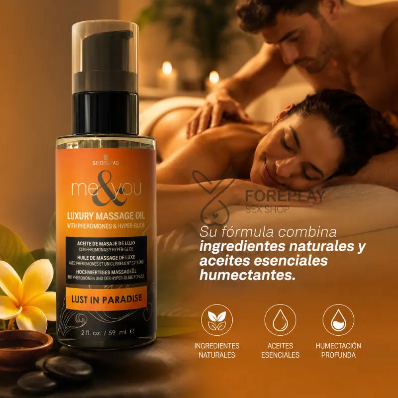 Aceite de Masaje Me and You