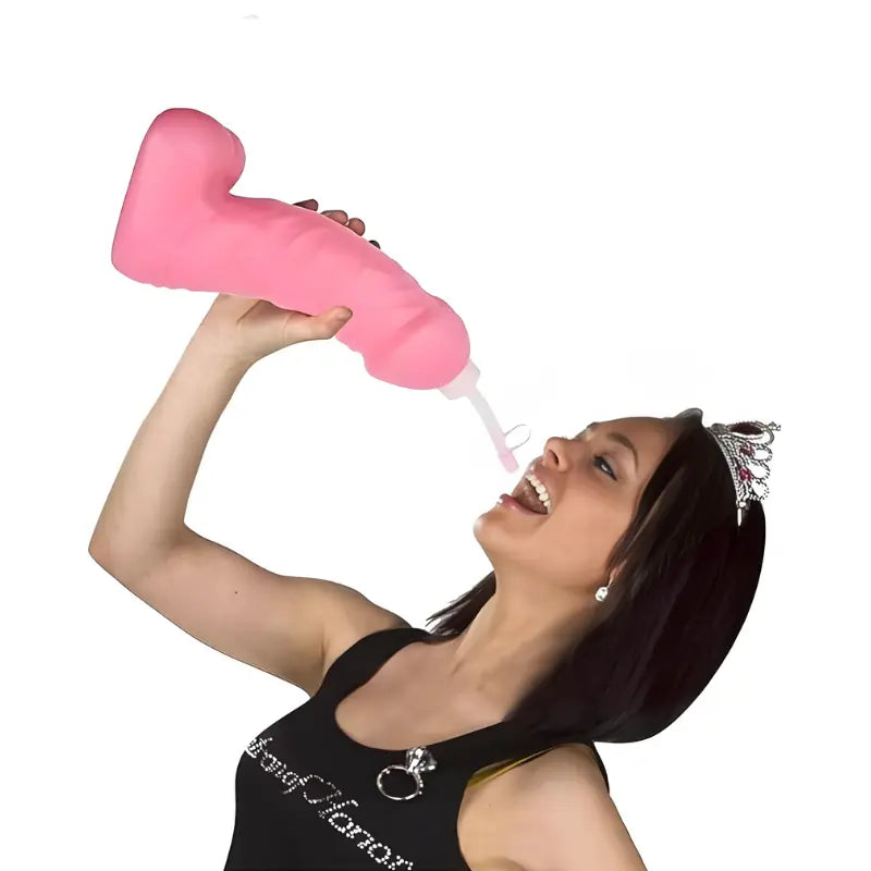 Botella de agua con Bombilla