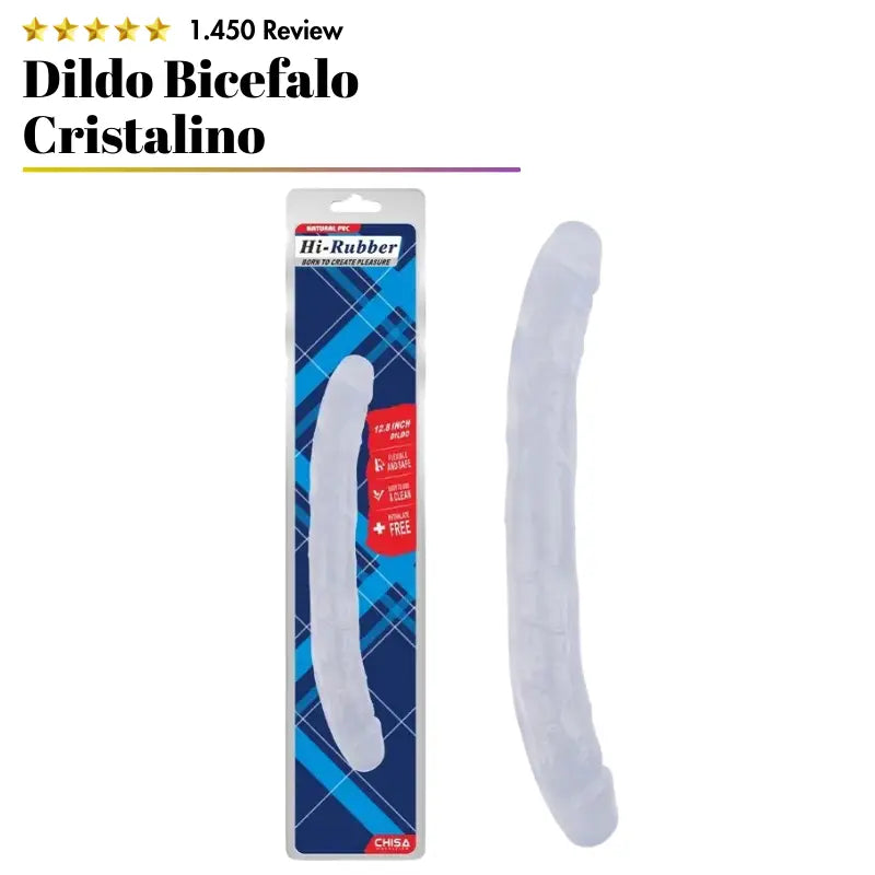Dildo Bicefalo Cristalino