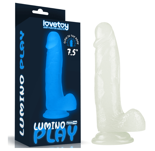 dildo luminiscente cristalino