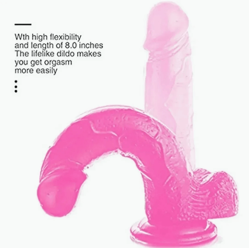 dildo consolador venas ventosa pegable