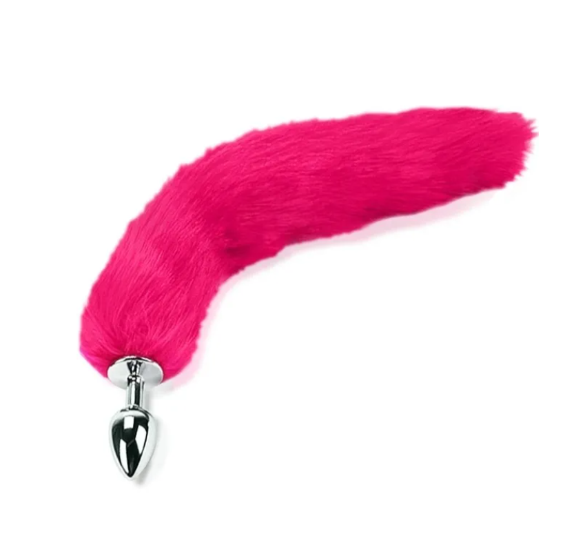 Plug Anal Cola Zorro Colores Talla S